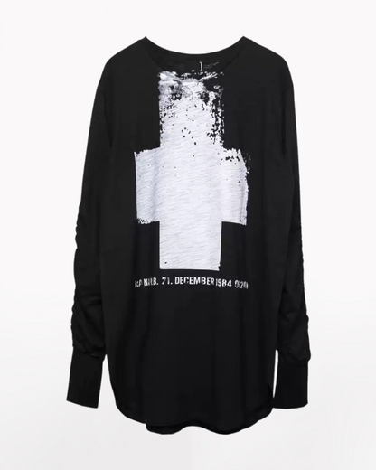 Streetwear Cross Long Sleeve T-Shirt
