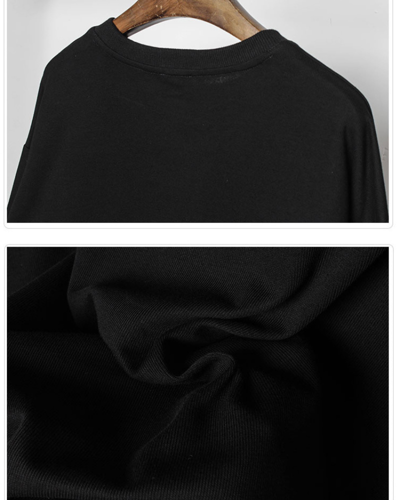 Streetwear Cross Print Sweatshirt