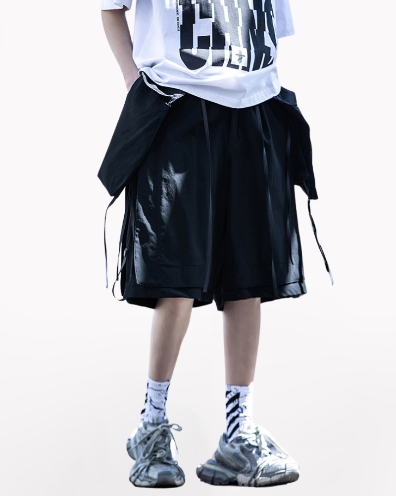 Streetwear Detachable Pocket Cargo Shorts