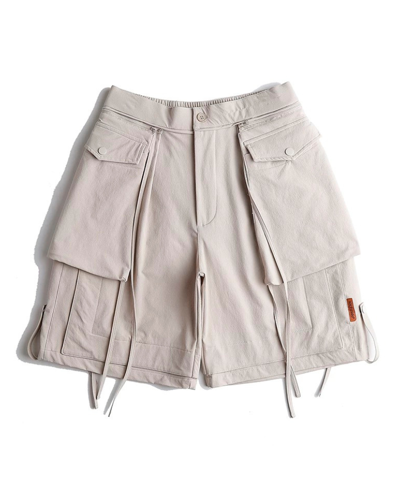 Streetwear Detachable Pocket Cargo Shorts