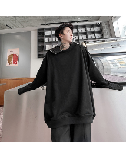 Streetwear Opium Style Dual Zip Sweatshirt