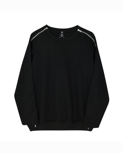 Streetwear Opium Style Dual Zip Sweatshirt