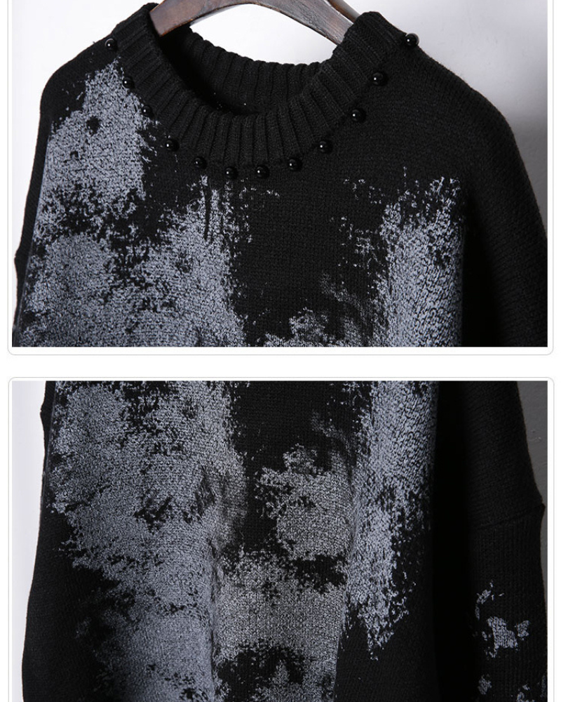 Streetwear Dune Dark Dirty Crew Neck Sweater