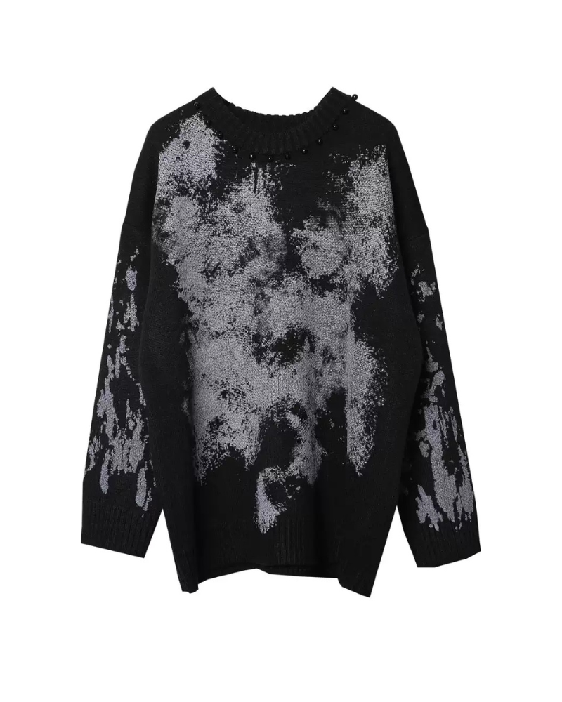 Streetwear Dune Dark Dirty Crew Neck Sweater