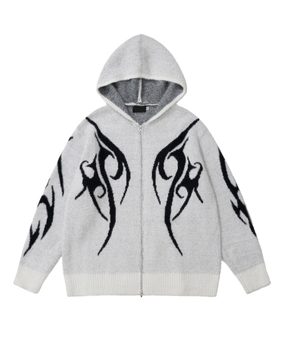 zip up sweater,sweater jacket,black sweater,black cardigan sweater,cardigan sweater,crew neck sweater,pullover sweater,mens,mens knit sweater,techwear sweater,techwear,tech wear,affordable techwear,techwear fashion,futuristic clothing,cyberpunk clothes,cyber fashion,cyberpunk aesthetic,cyberpunk 