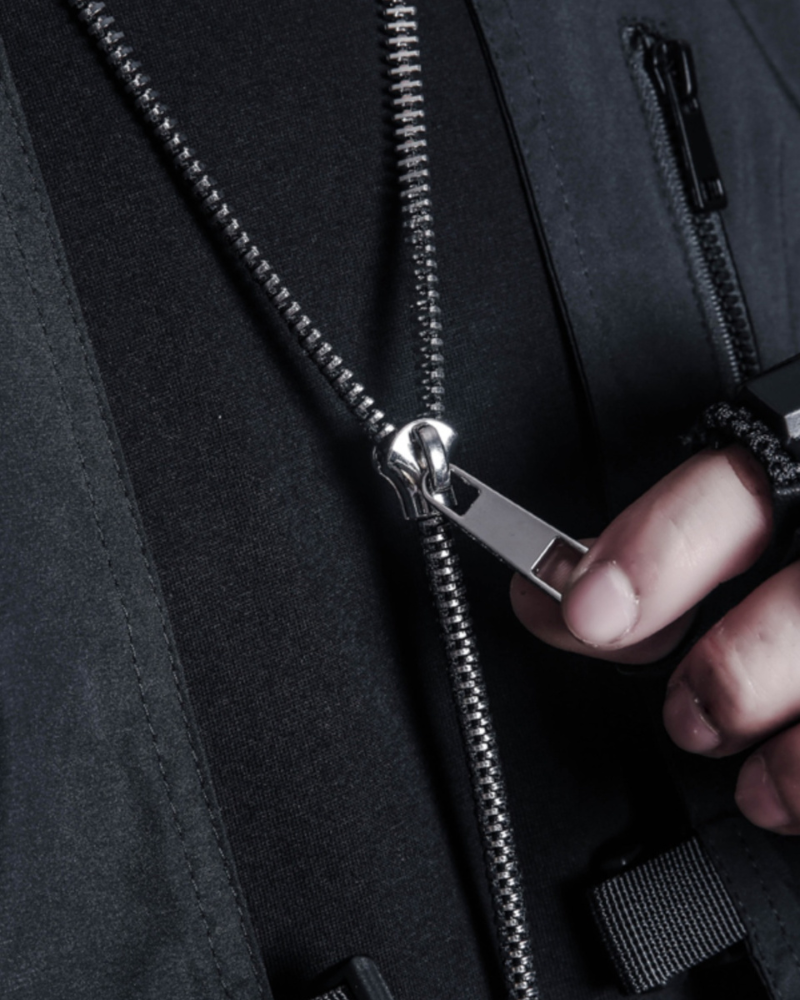 Streetwear Functional Zipper Necklace