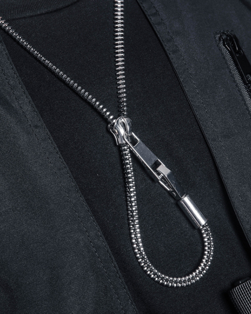 Streetwear Functional Zipper Necklace