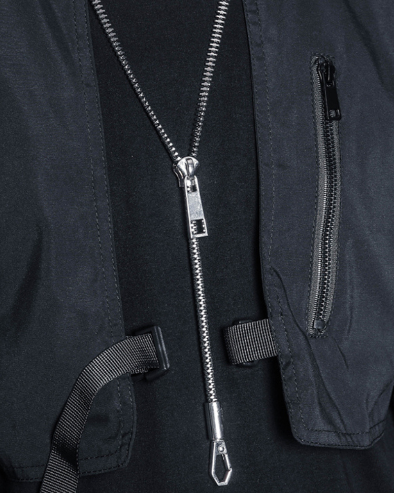 Streetwear Functional Zipper Necklace