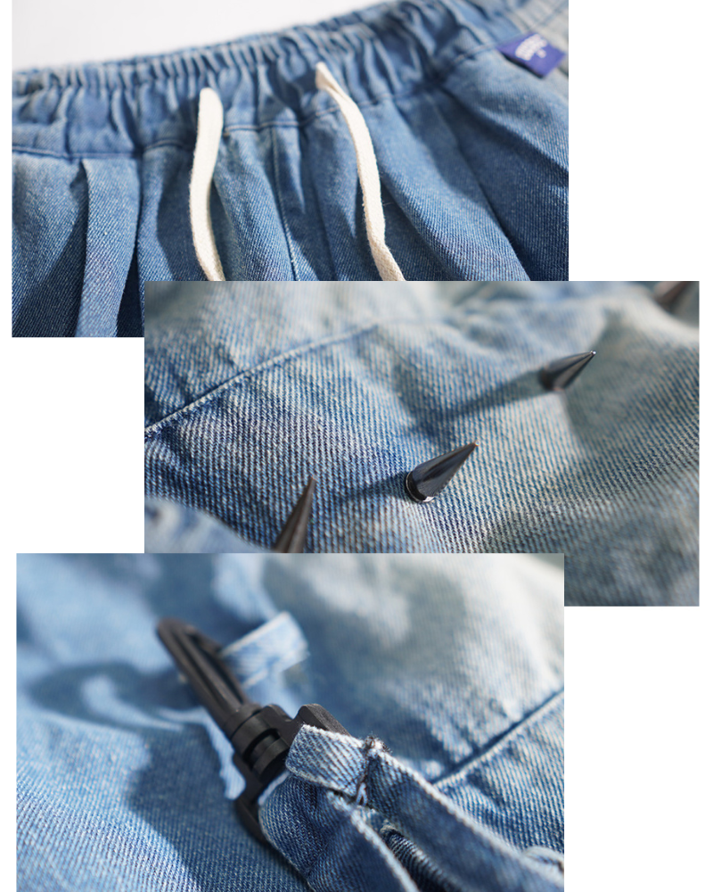 Streetwear Hip Hop Straight Shorts | Baggy Jorts