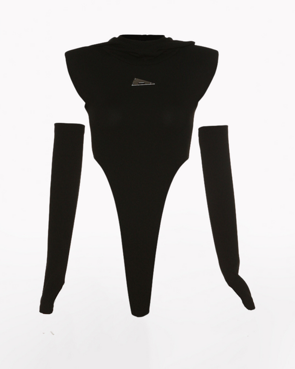 Streetwear Hooded Sleeveless Techwear Bodysuit