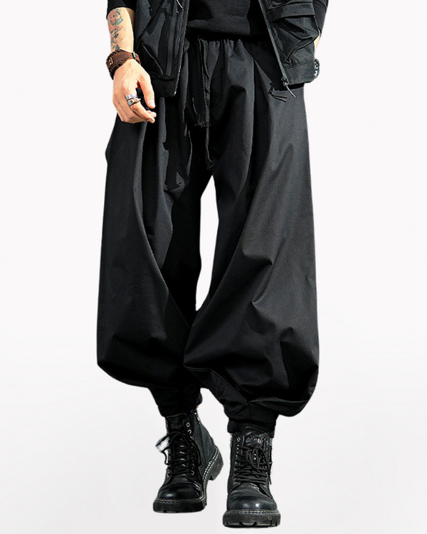 Streetwear Japanese Harem Hakama Pants