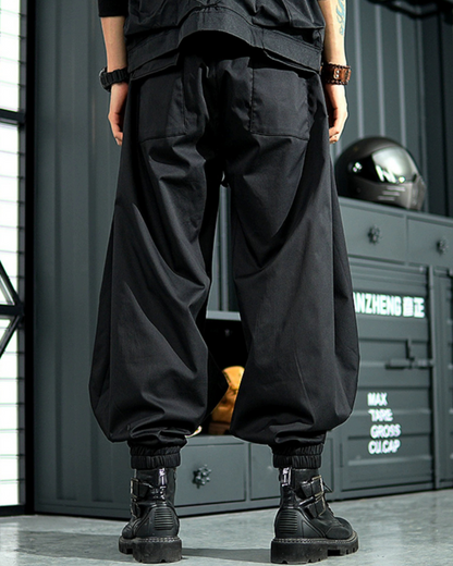 Streetwear Japanese Harem Hakama Pants