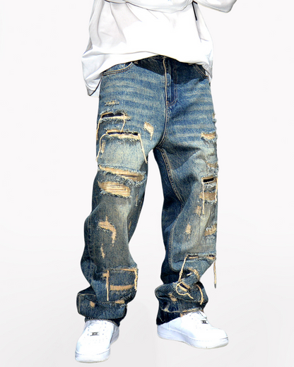 Streetwear Ripped Y2K Jeans