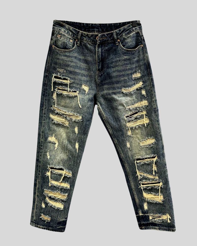 Streetwear Ripped Y2K Jeans