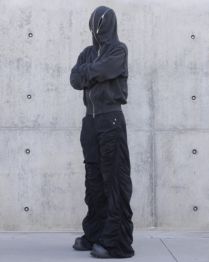 Street Full Zip Mask Y2K Hoodie Jacket