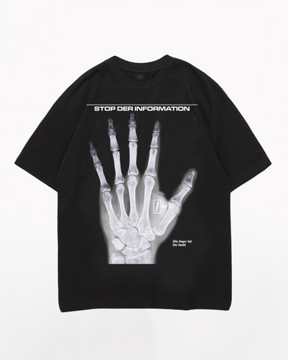 Streetwear Opium Style Rock Hardcore Cotton Skull T-Shirt