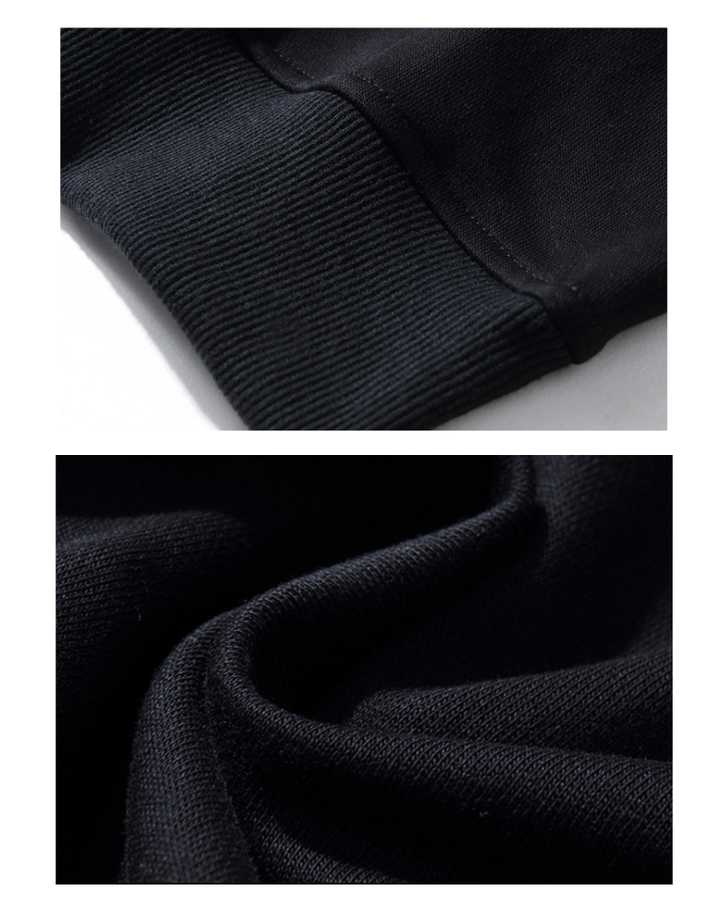 Streetwear Rock Heavyweight Cotton Hoodie