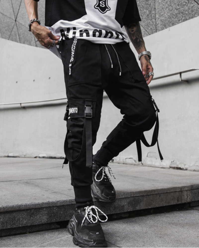Streetwear Slim Fit Cargo Pants