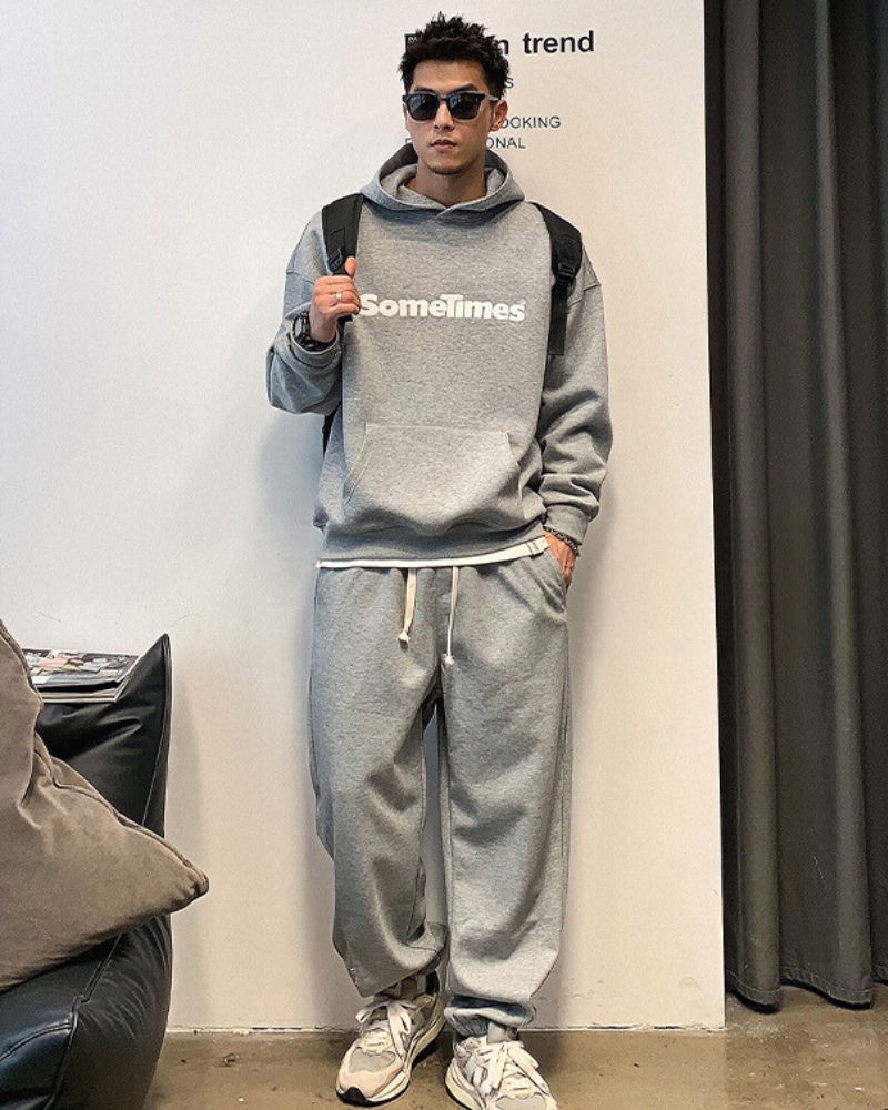 Streetwear Sports Letter Hoodie