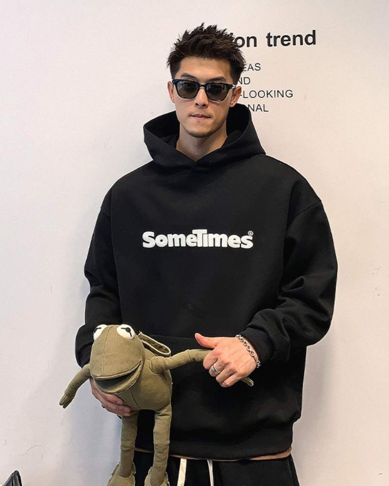 Streetwear Sports Letter Hoodie