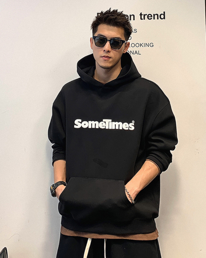 Streetwear Sports Letter Hoodie