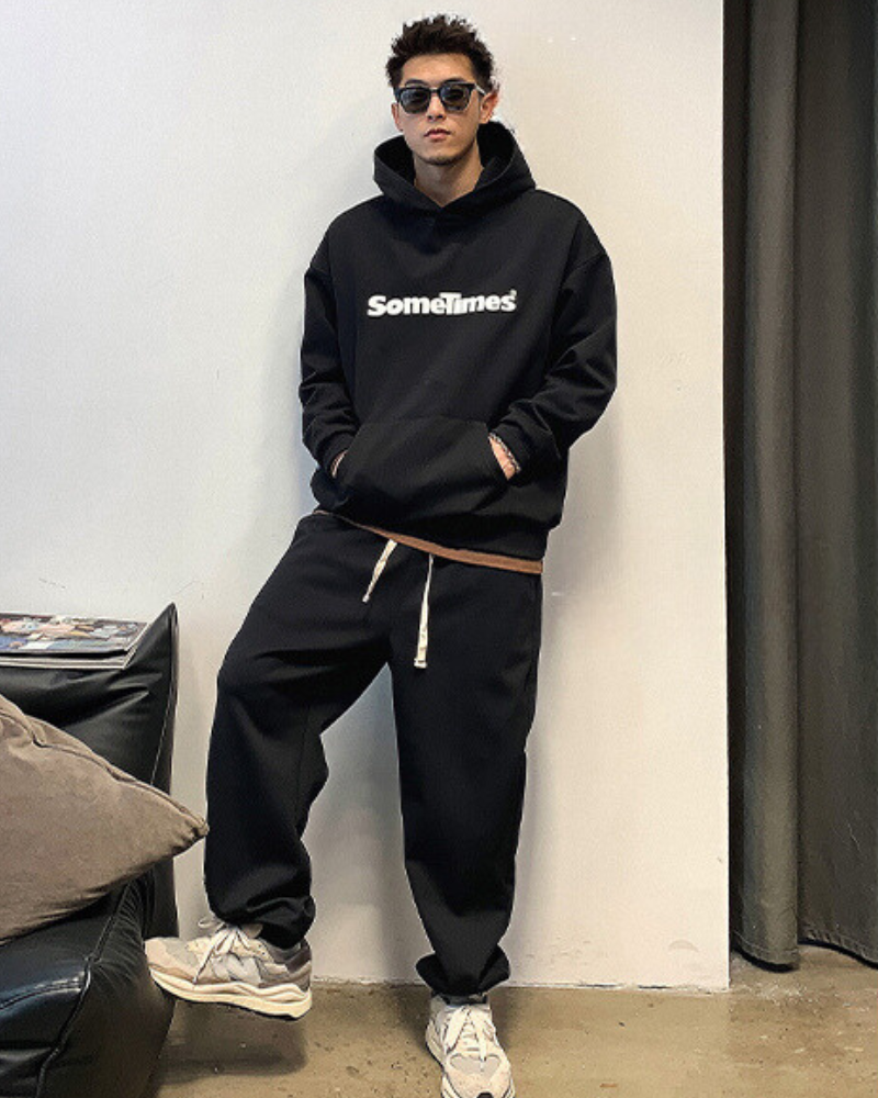 Streetwear Sports Letter Hoodie