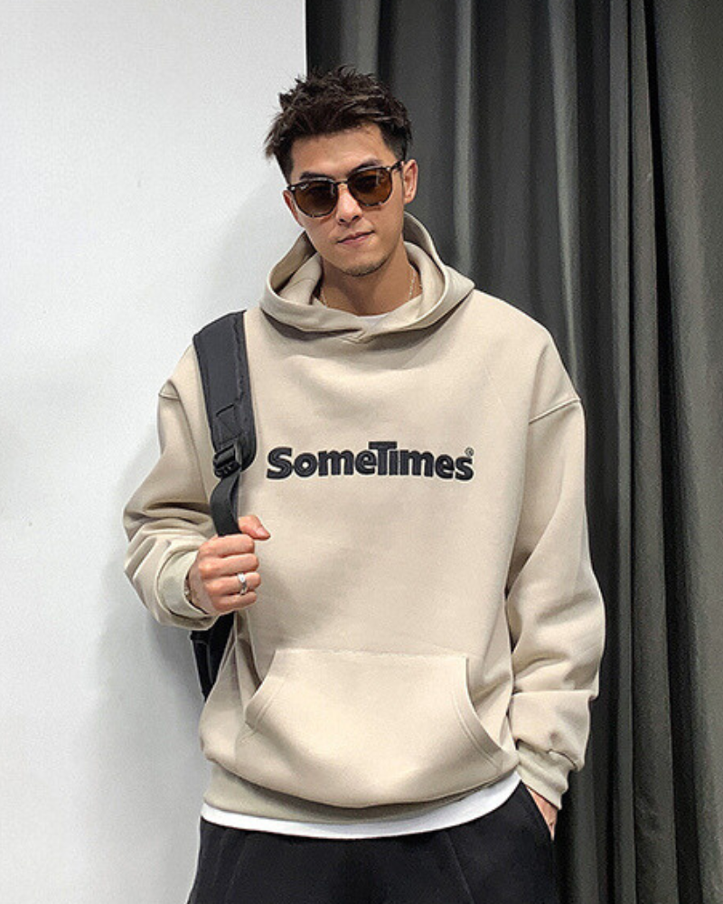 Streetwear Sports Letter Hoodie