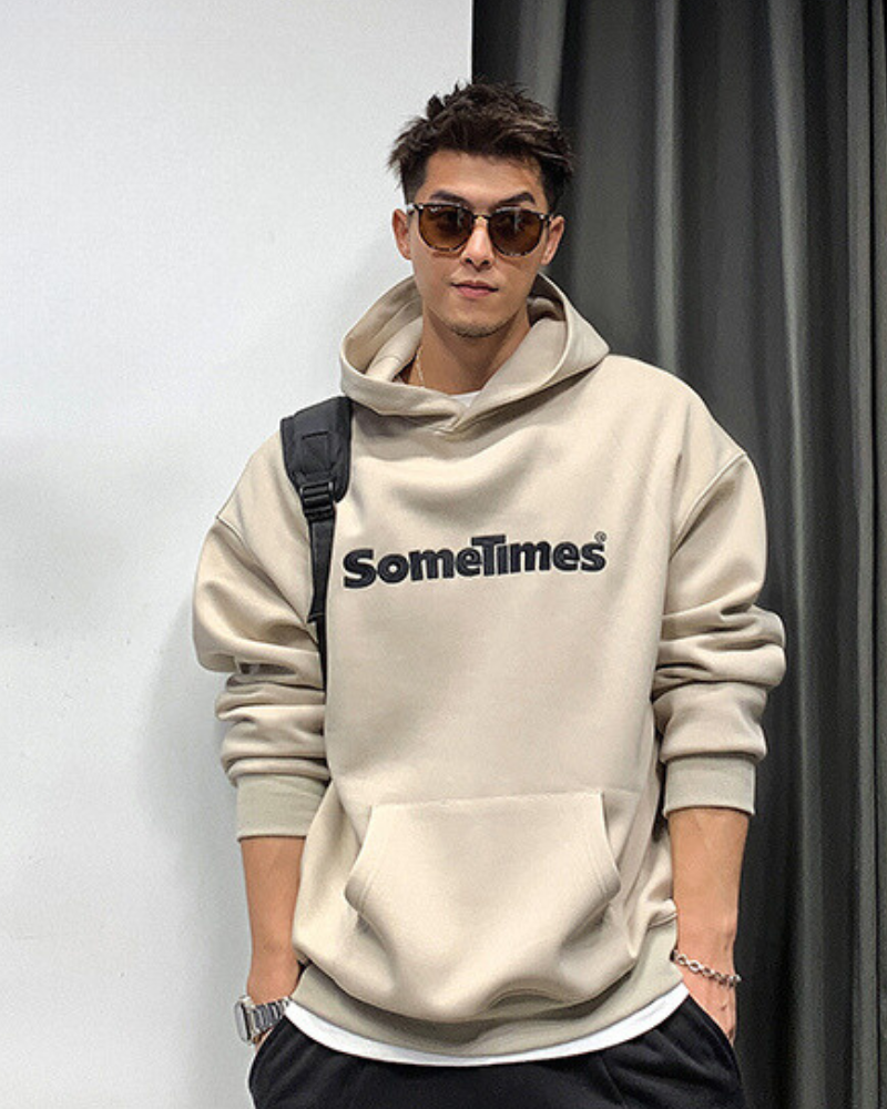 Streetwear Sports Letter Hoodie