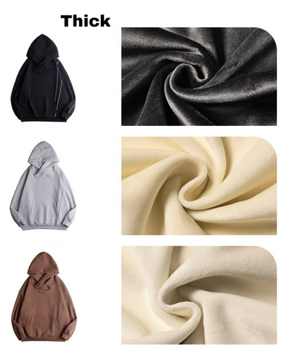 Streetwear Turtleneck Unisex Hoodie