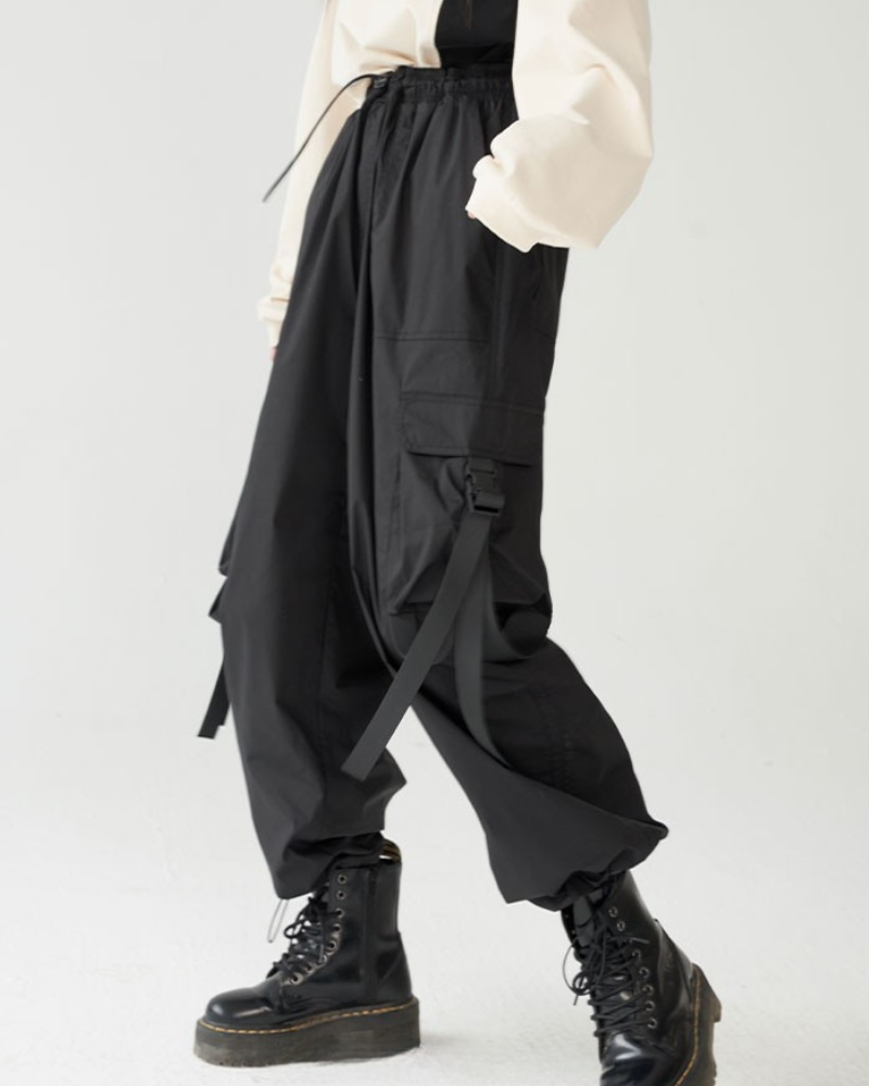 Streetwear Utility Pockets Women&