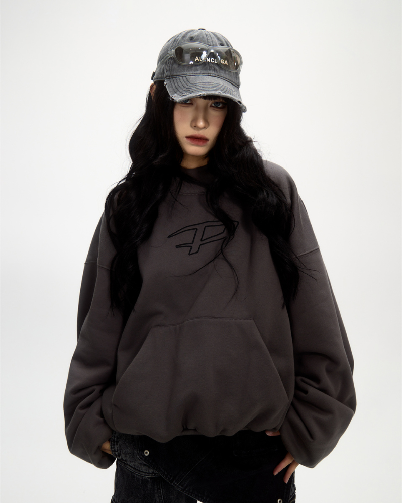 Streetwear Warm Letter-Print Unisex Y2K Hoodie