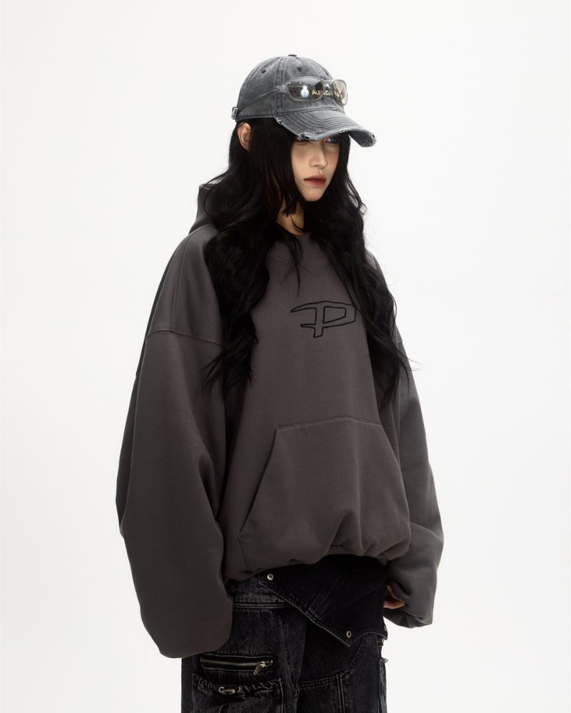 Streetwear Warm Letter-Print Unisex Y2K Hoodie