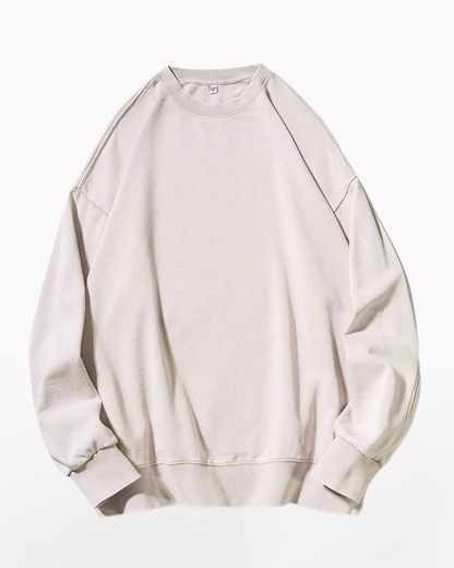 Streetwear Distressed Crewneck Sweatshirt