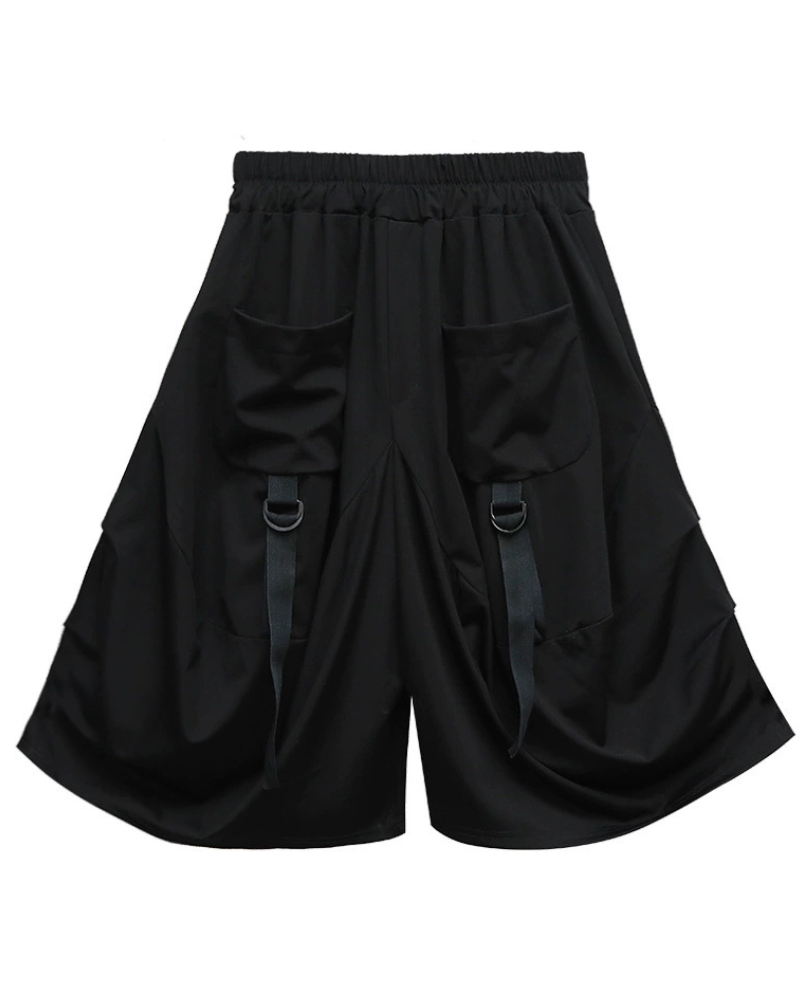 Streetwear Hip-Hop Cargo Skirt Pants