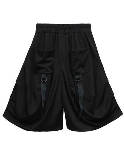Streetwear Hip-Hop Cargo Skirt Pants
