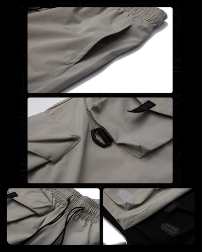 Streetwear Summer Loose-fitting Cargo Shorts