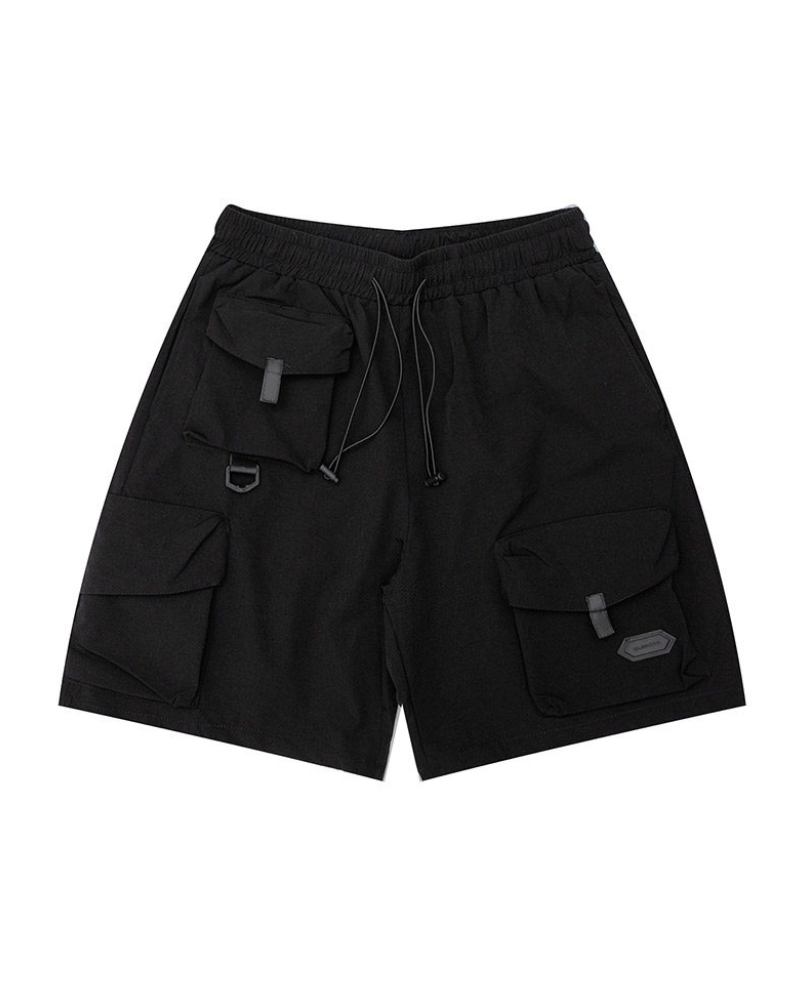 Streetwear Summer Loose-fitting Cargo Shorts