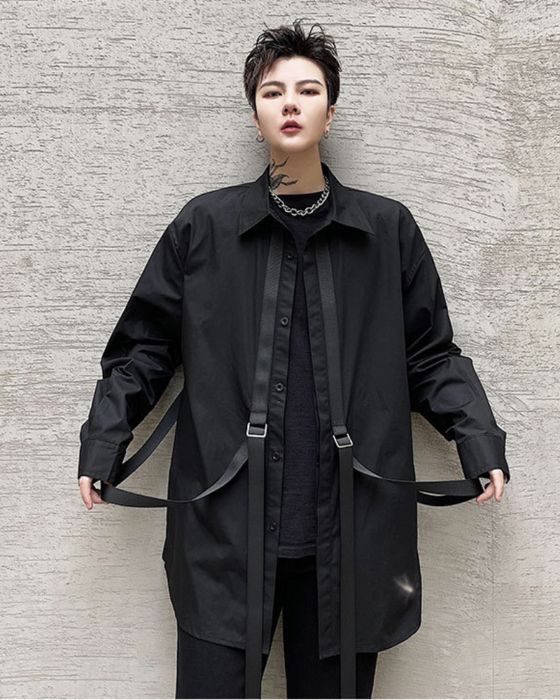 Streetwear Summer Ribbon Loose Fit Shirt