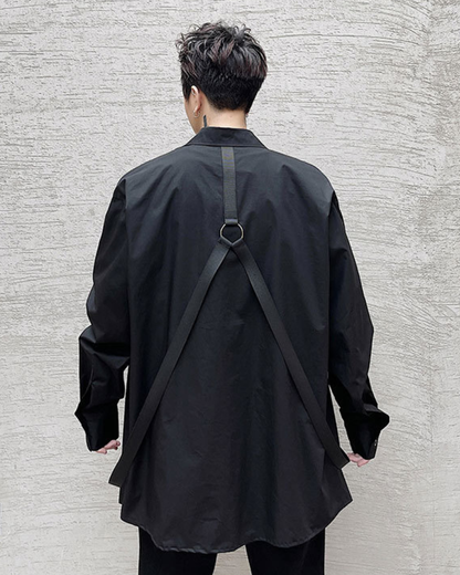 Streetwear Summer Ribbon Loose Fit Shirt