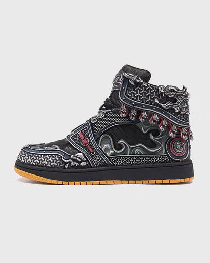Techwear Armor High-Top Sneakers