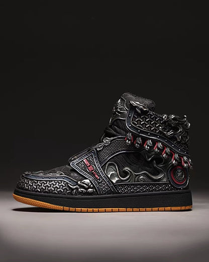 Techwear Armor High-Top Sneakers