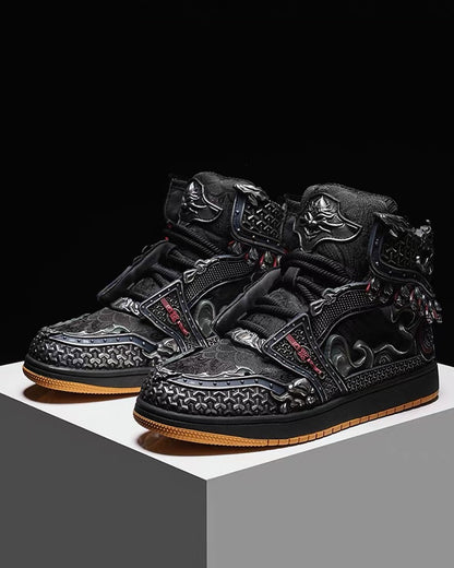 Techwear Armor High-Top Sneakers