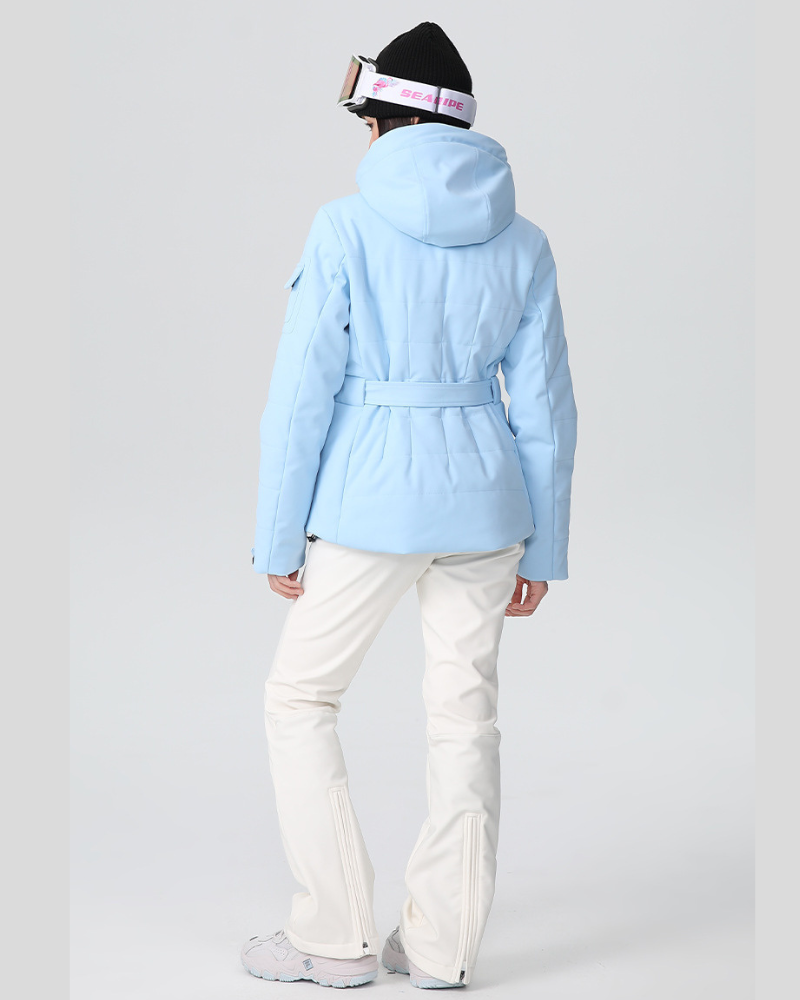 Ski Wear Stretch Fabric Slim Fit Women's Ski Jacket