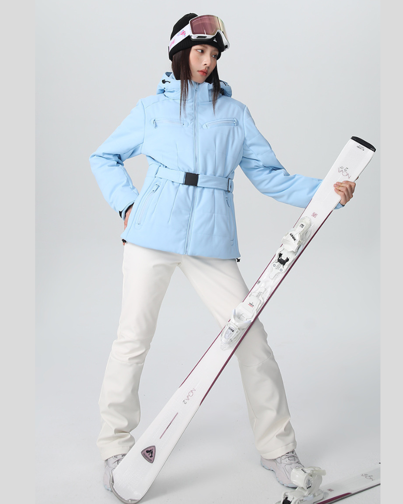 Ski Wear Stretch Fabric Slim Fit Women's Ski Jacket