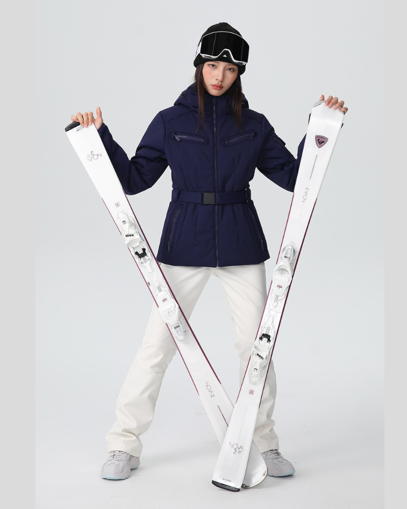 Ski Wear Stretch Fabric Slim Fit Women's Ski Jacket