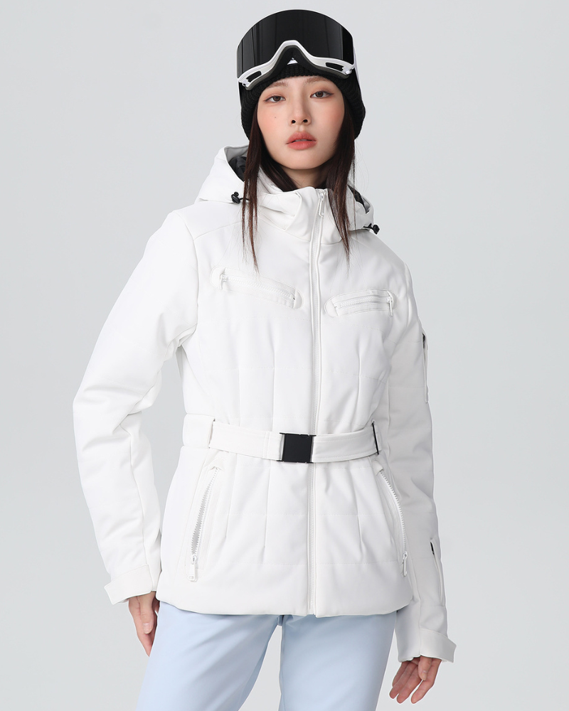 Ski Wear Stretch Fabric Slim Fit Women's Ski Jacket