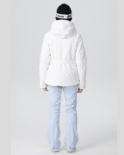 Ski Wear Stretch Fabric Slim Fit Ski Jacket -Women&