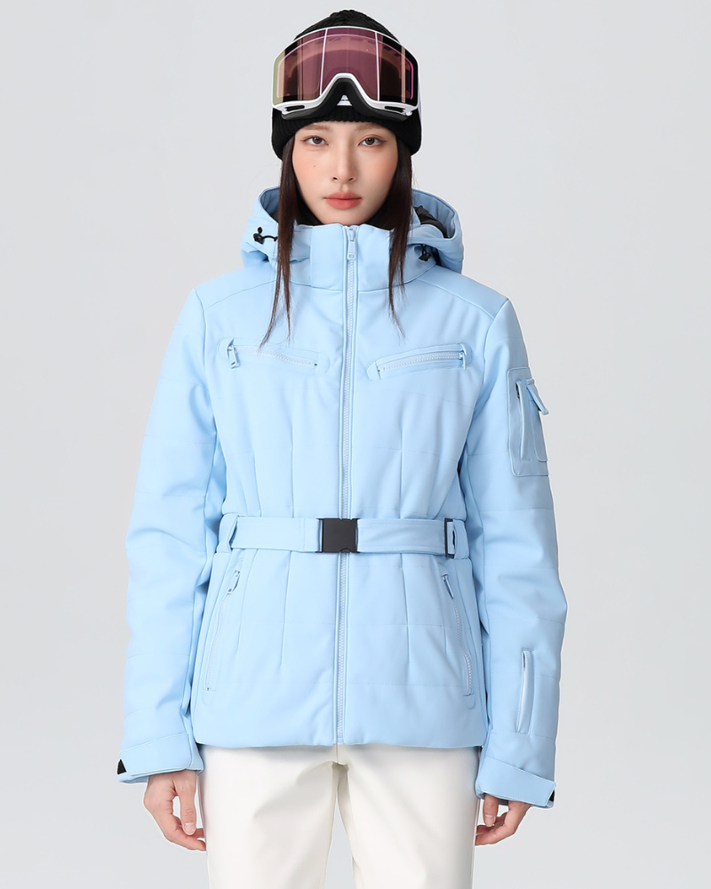 Ski Wear Stretch Fabric Slim Fit Women's Ski Jacket