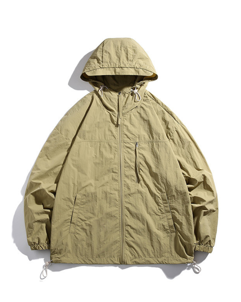 Summer Hiking Outdoor Couple Ice Silk Sun Protection Jacket