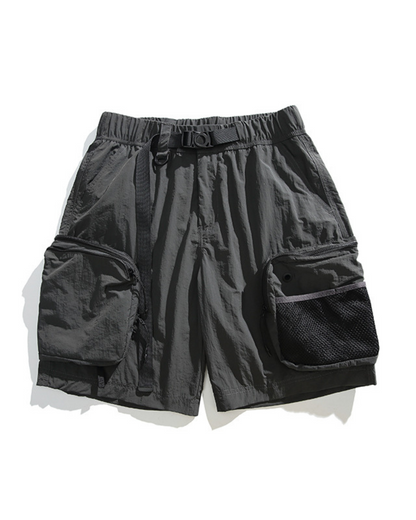 Summer Outdoor Functional Multi-Pocket Sports Shorts